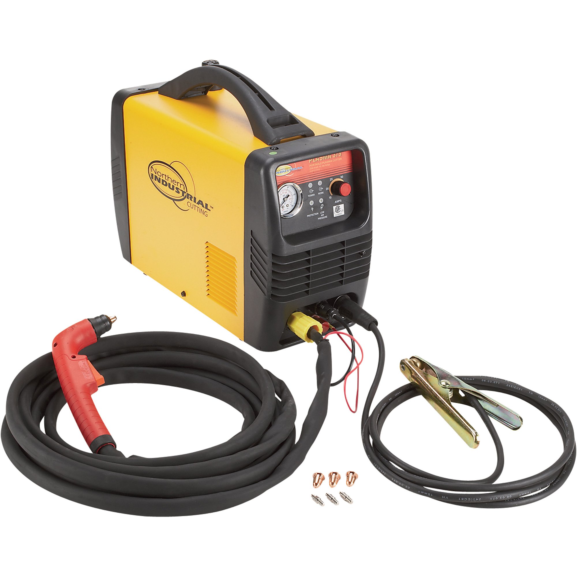 Northern Industrial Welders Reconditioned Plasma 375 230V Inverter-Based Plasma Cutter — 40 Amp Output